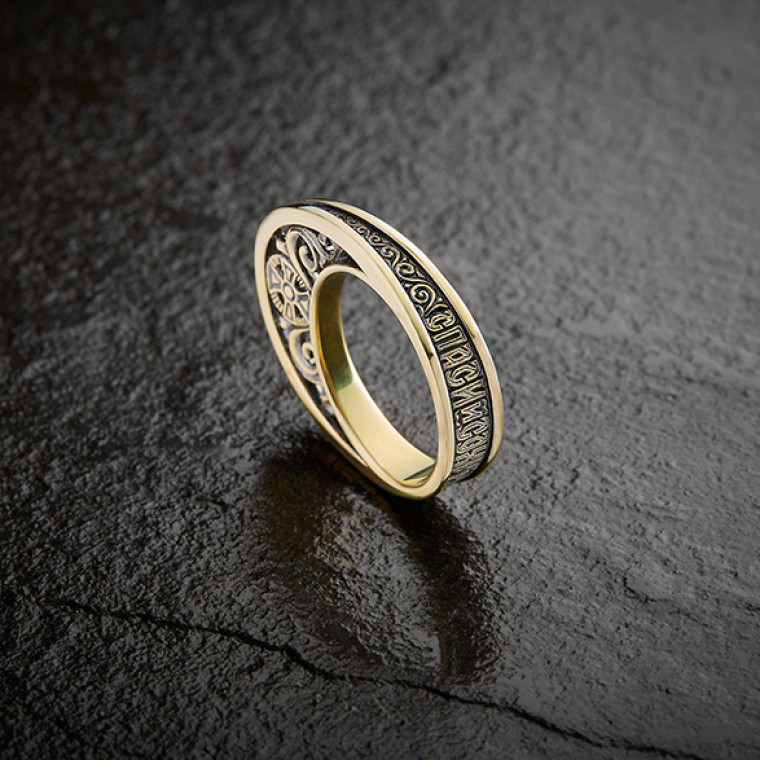 Ring with Novgorod Motif