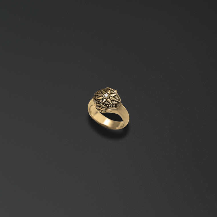 Folding ring 