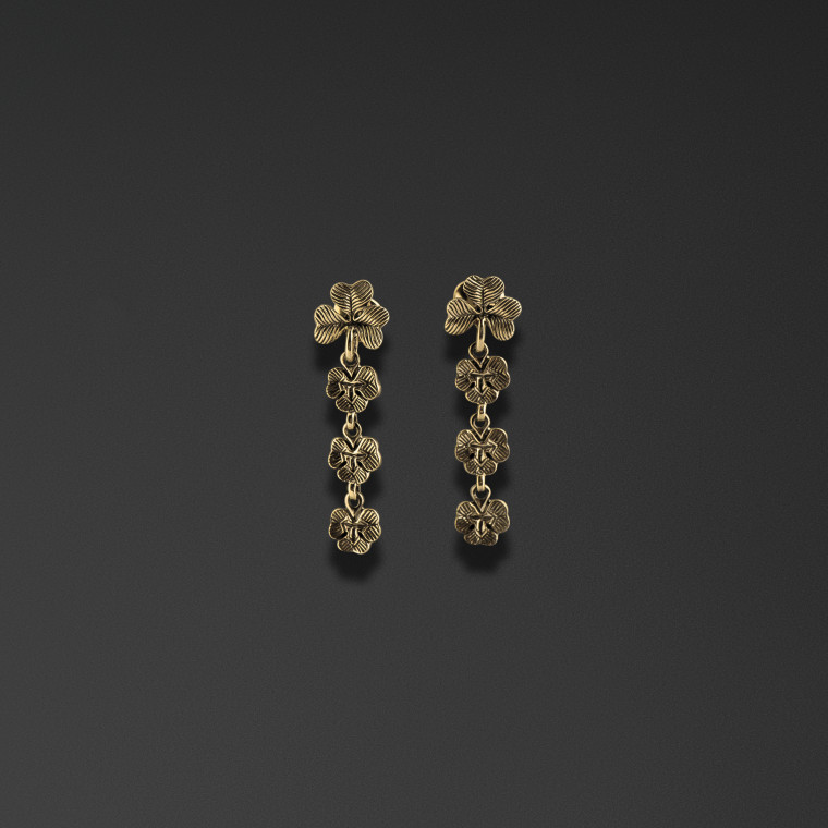The “Meadow Shamrock” Earrings