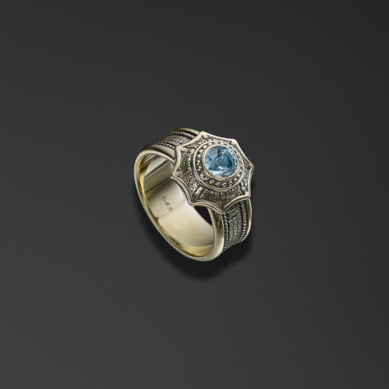 Protective Signet Ring bearing the words of the Hail Mary