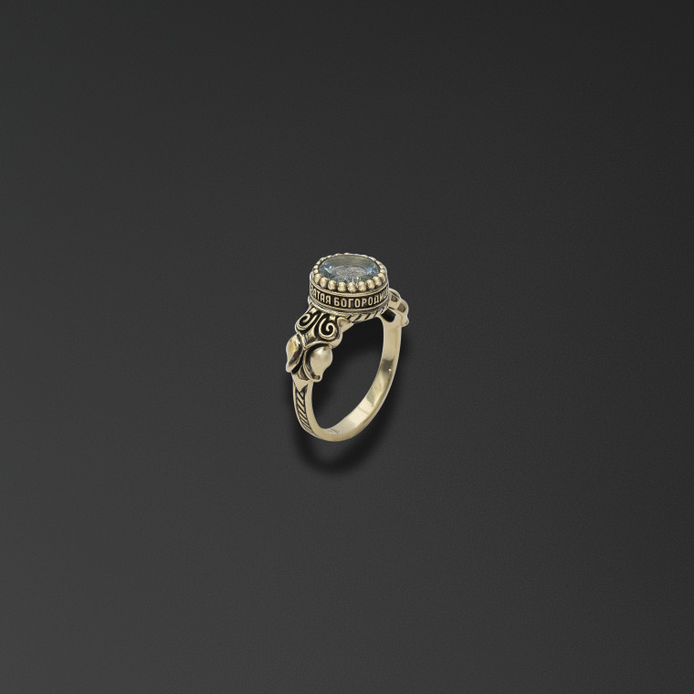 Bogorodichnoe gemstone ring