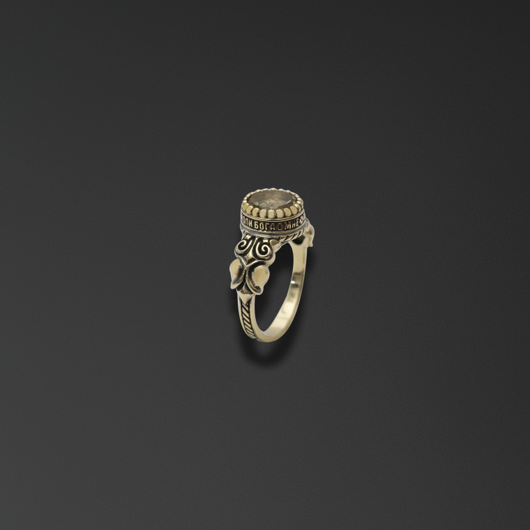 Bogorodichnoe gemstone ring