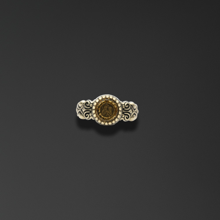 Bogorodichnoe gemstone ring