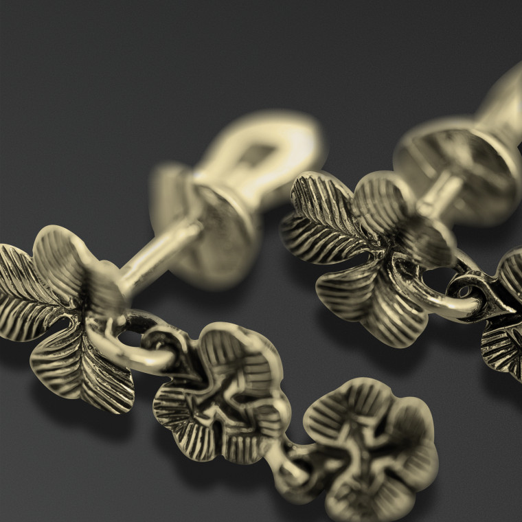 The “Meadow Shamrock” Earrings