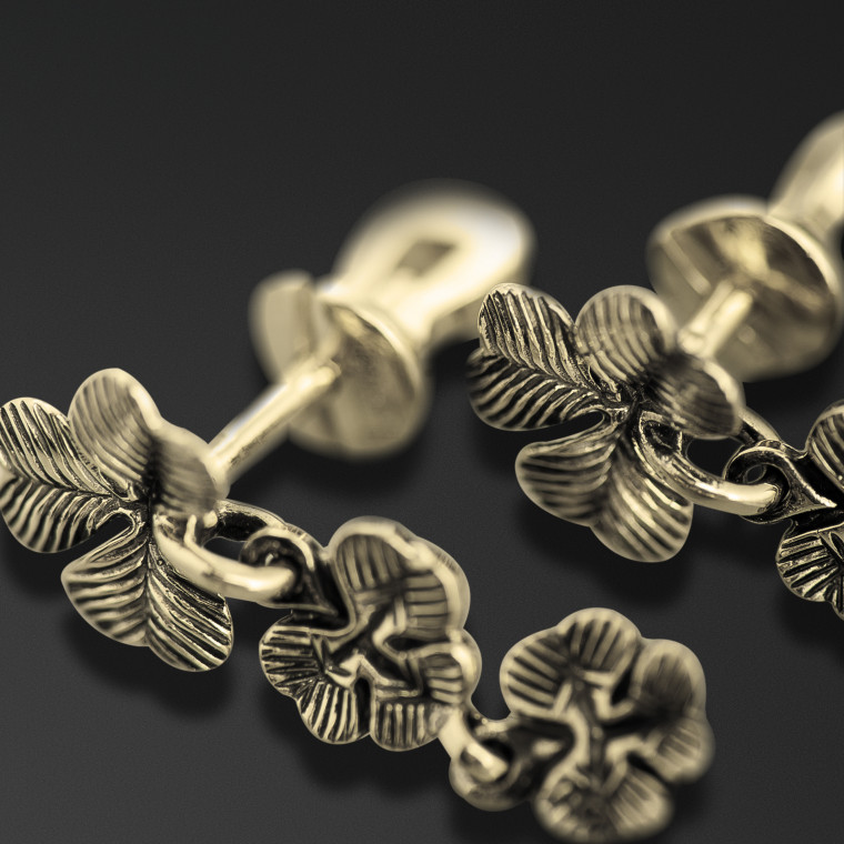 The “Meadow Shamrock” Earrings