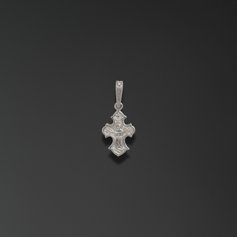 Intercession cross with lily-petal arms