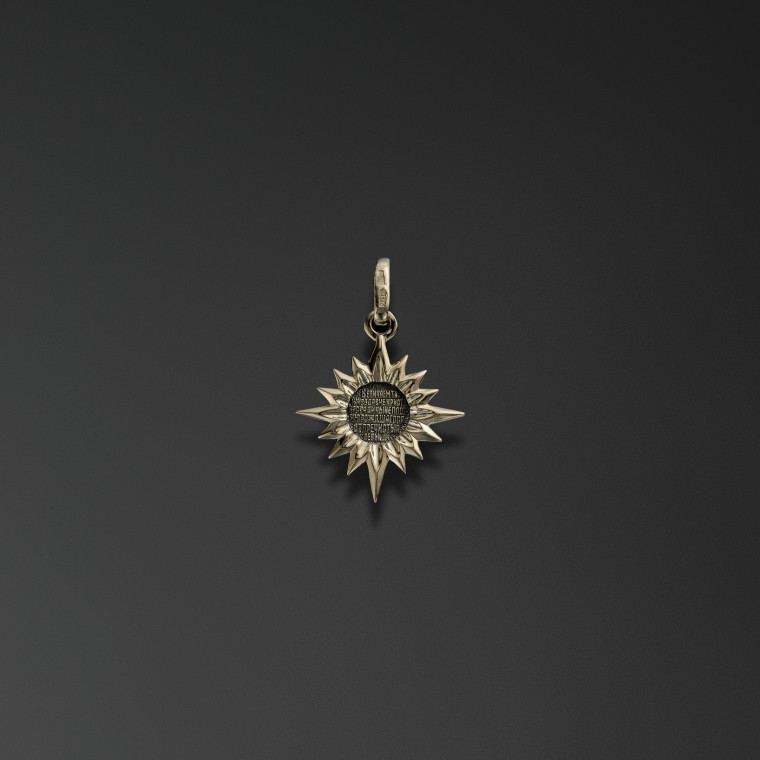 Étoile de Bethléem avec l'image de la Sagrada Familia