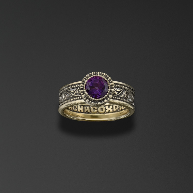 Ancient Russia protective ring